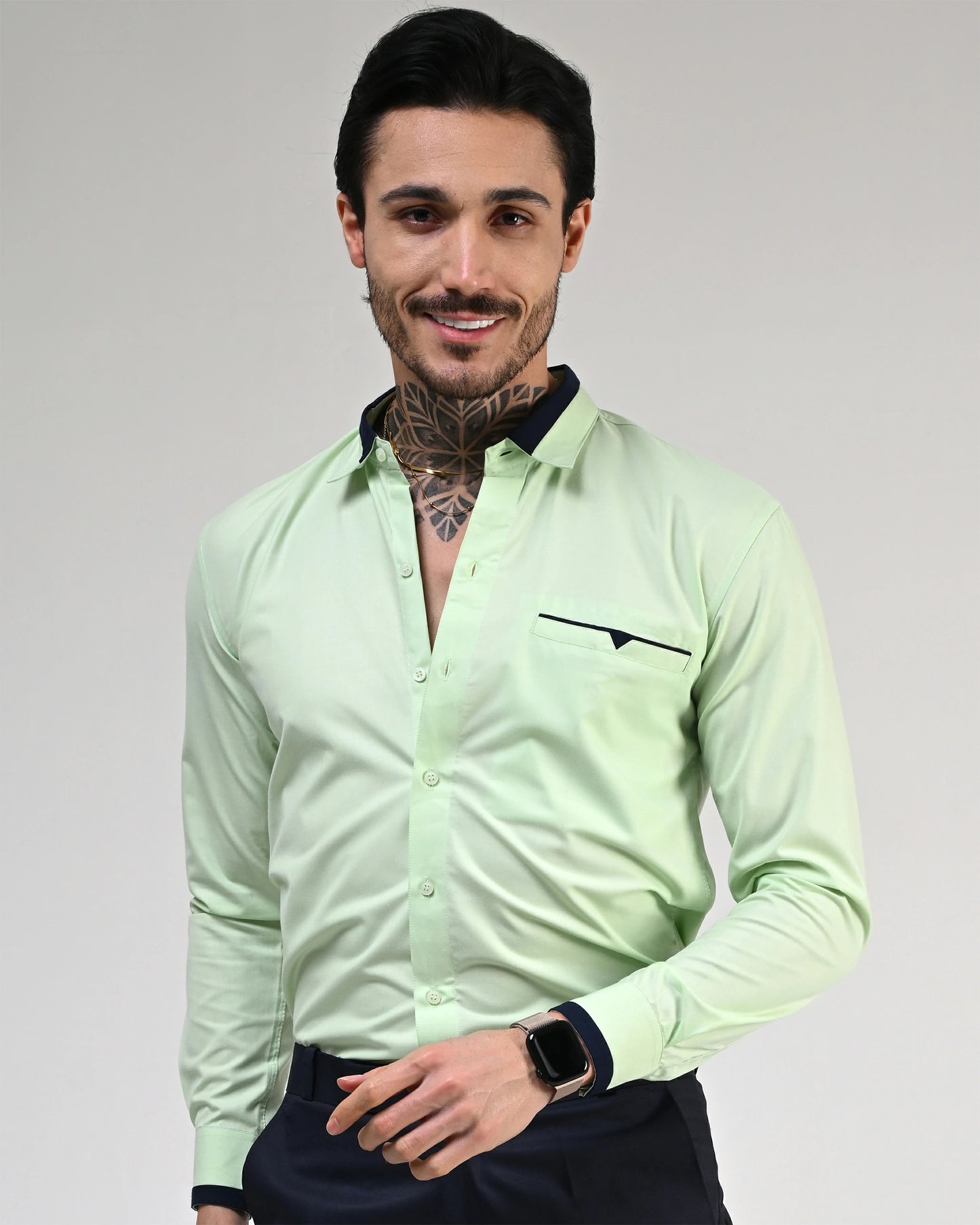 Mint Noir Designer Shirt