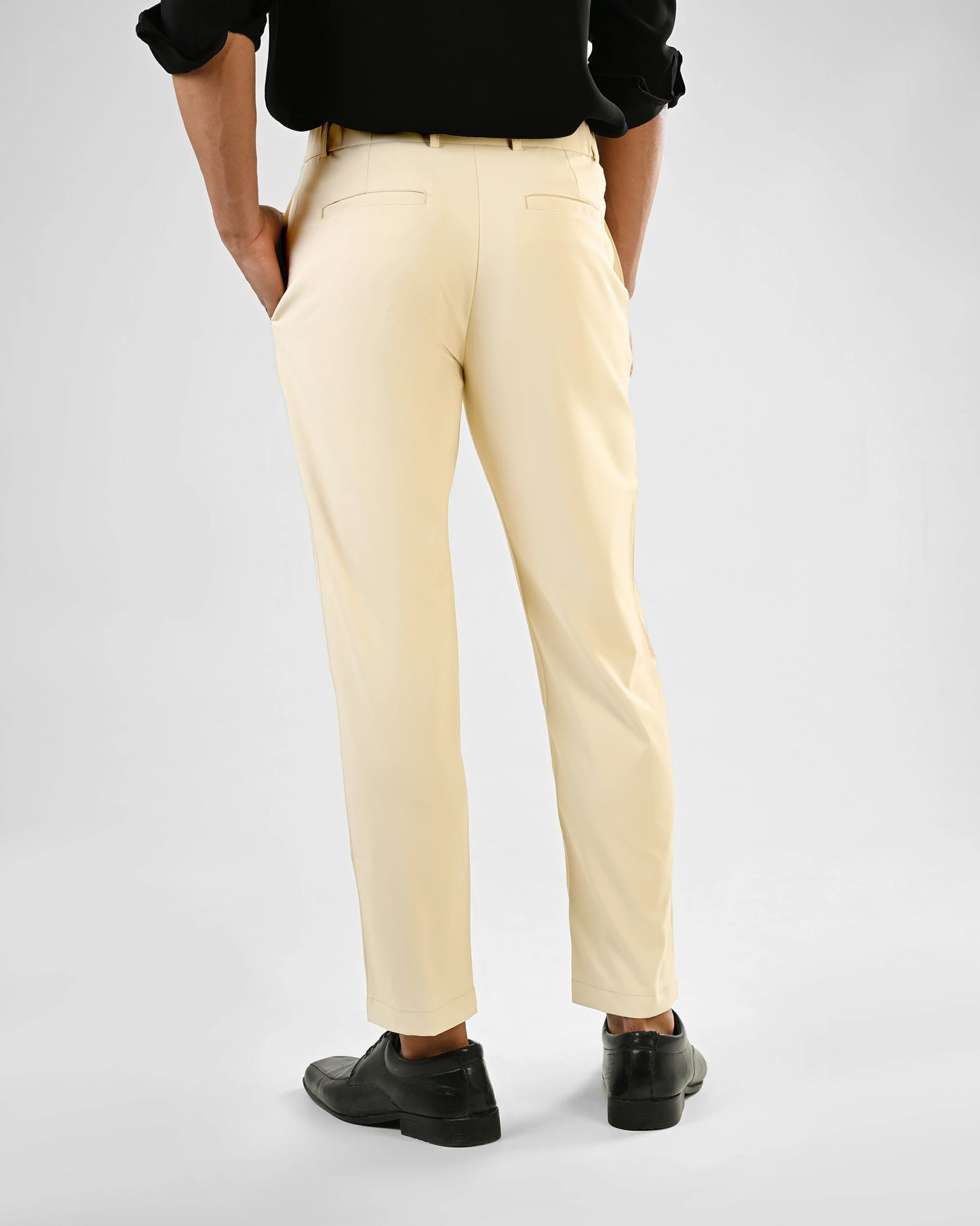 Soft Beige Formal Fit Trouser