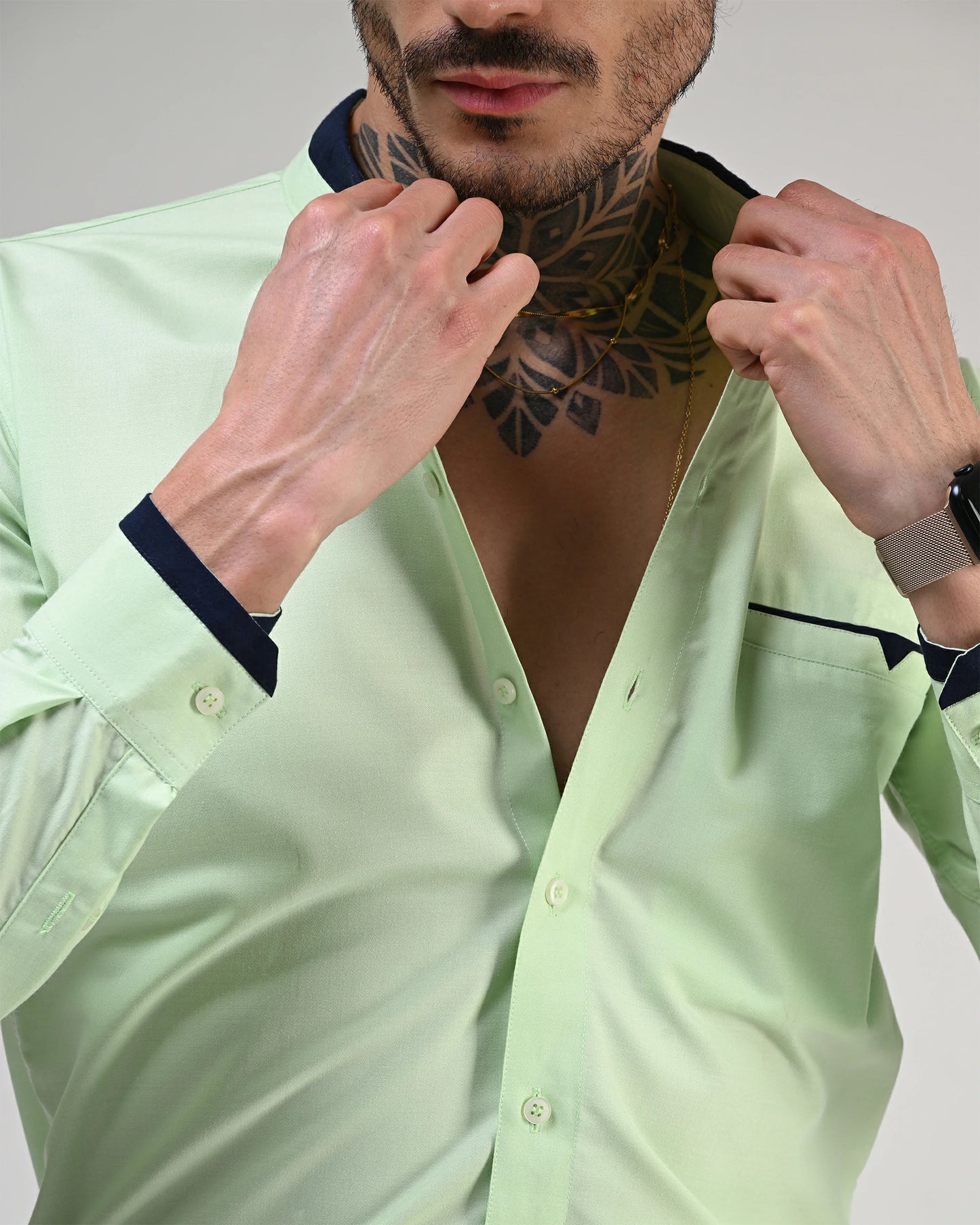 Mint Noir Designer Shirt