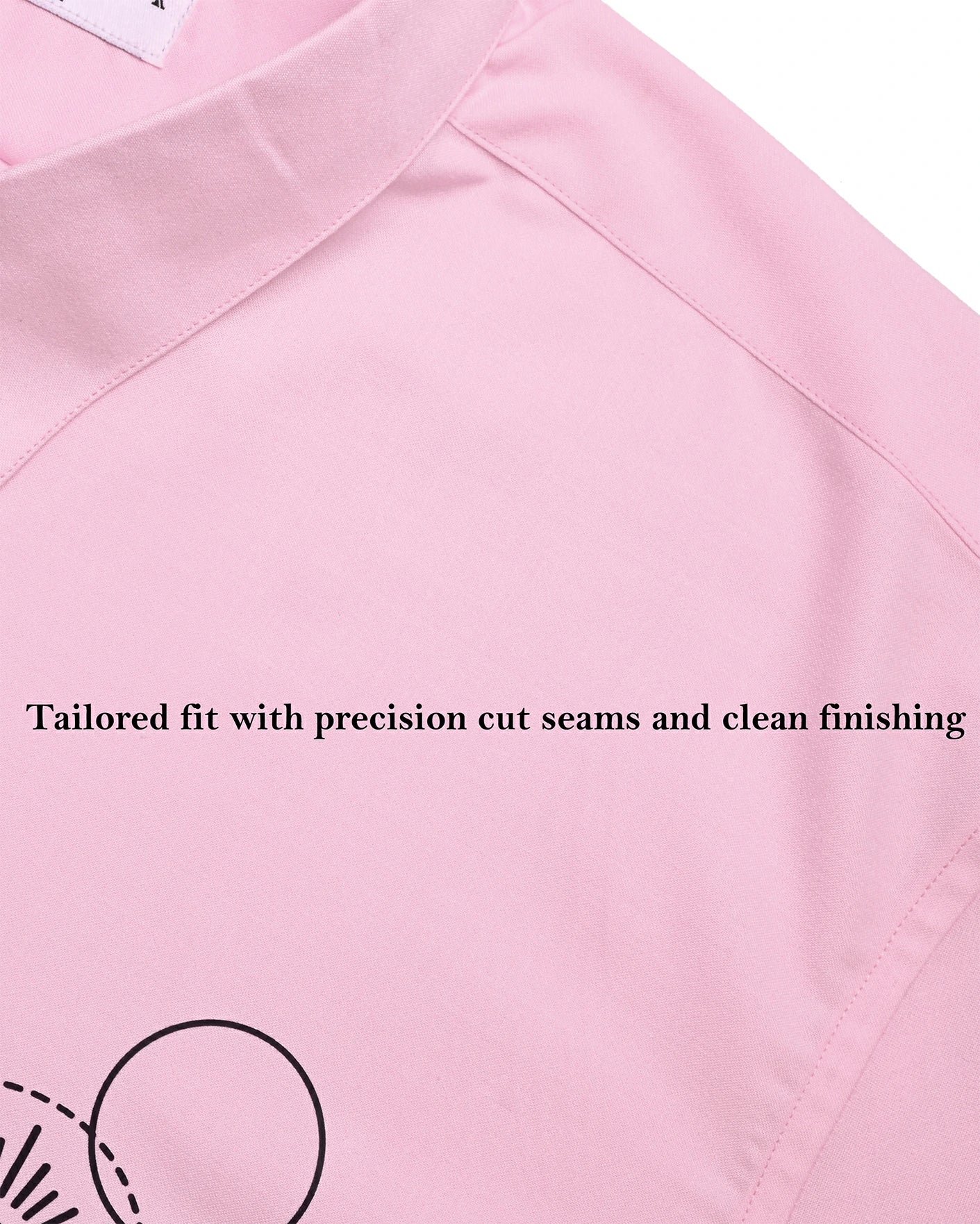Petal Pink Printed Shirt