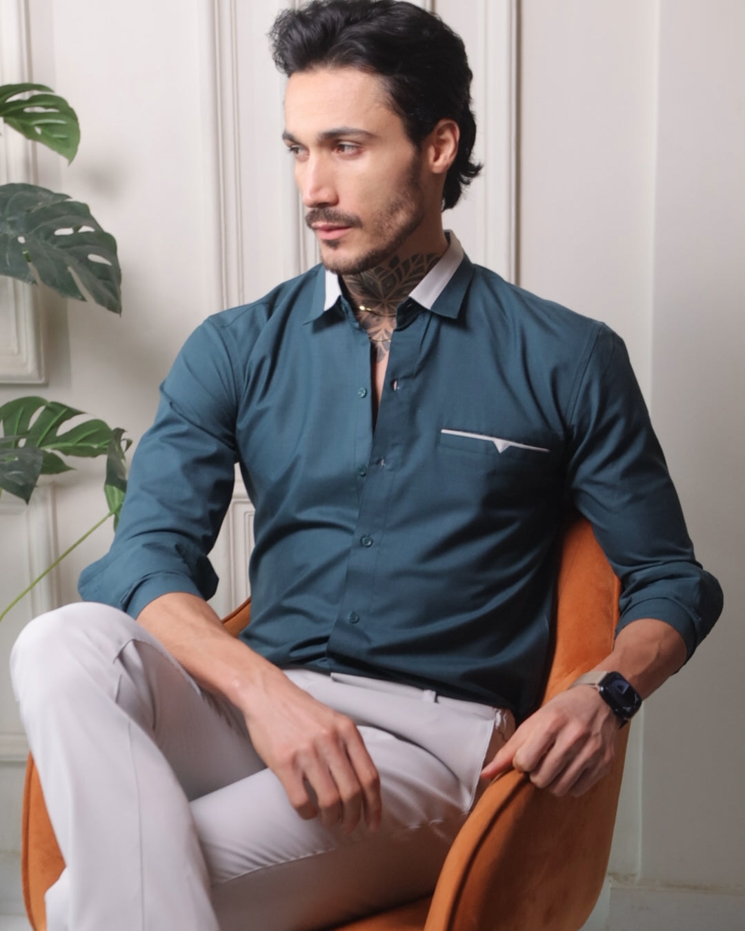 Aqua Breeze Designer Shirt