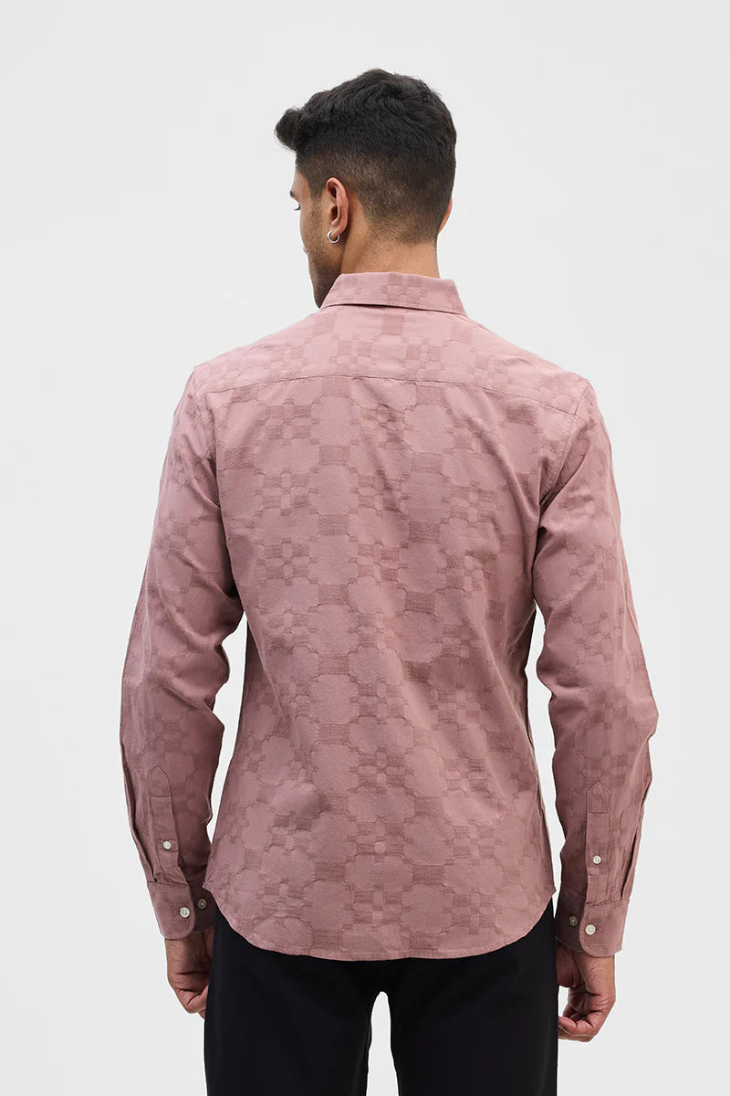 MAUVE SLIM FIT SHIRT