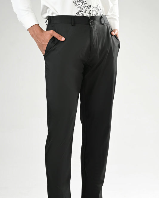 Black Formal Fit Trouser