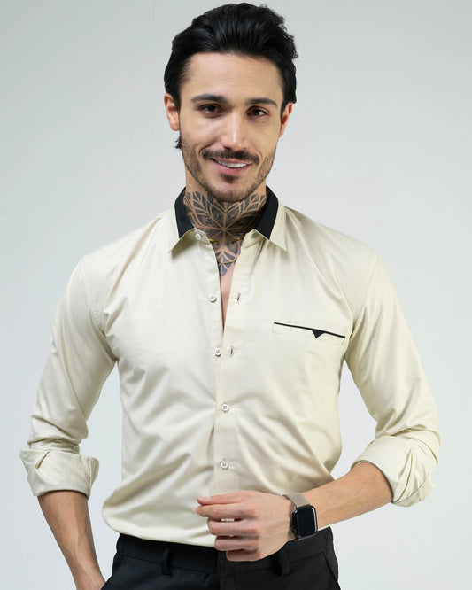 Warm Clay Designer Shirt