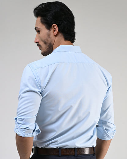 Blue Mist Printed Shirt