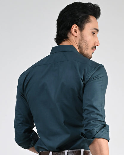 Aqua Breeze Printed Shirt