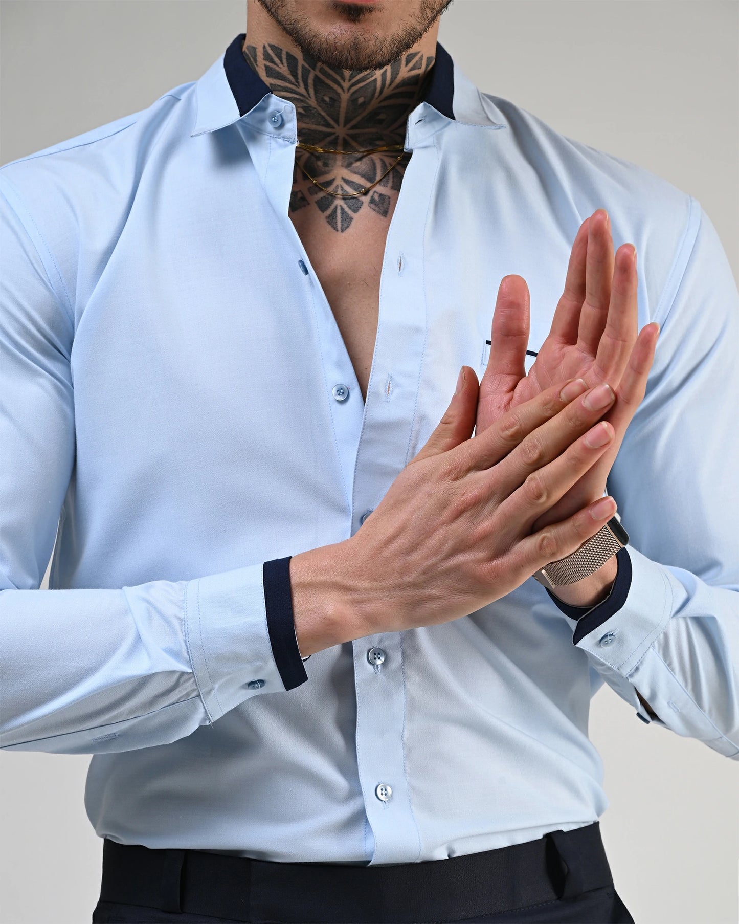 Blue Mist Designer Shirt
