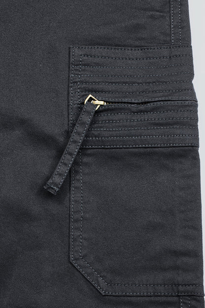 BLACK SLIM FIT PANTS