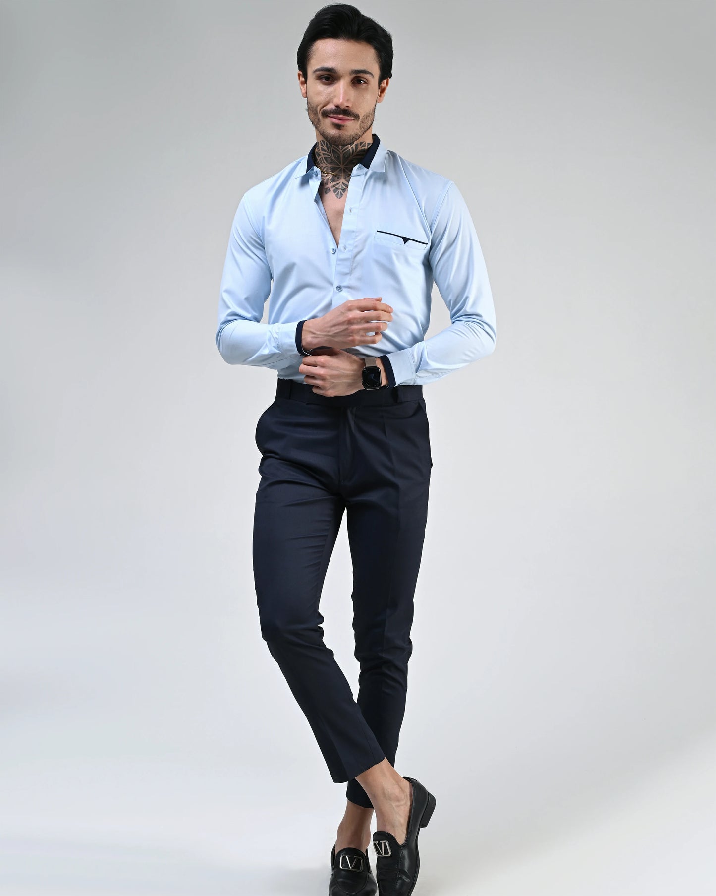 Blue Mist Designer Shirt