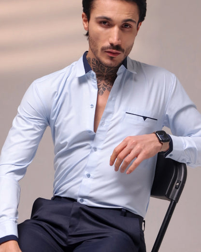 Blue Mist Designer Shirt