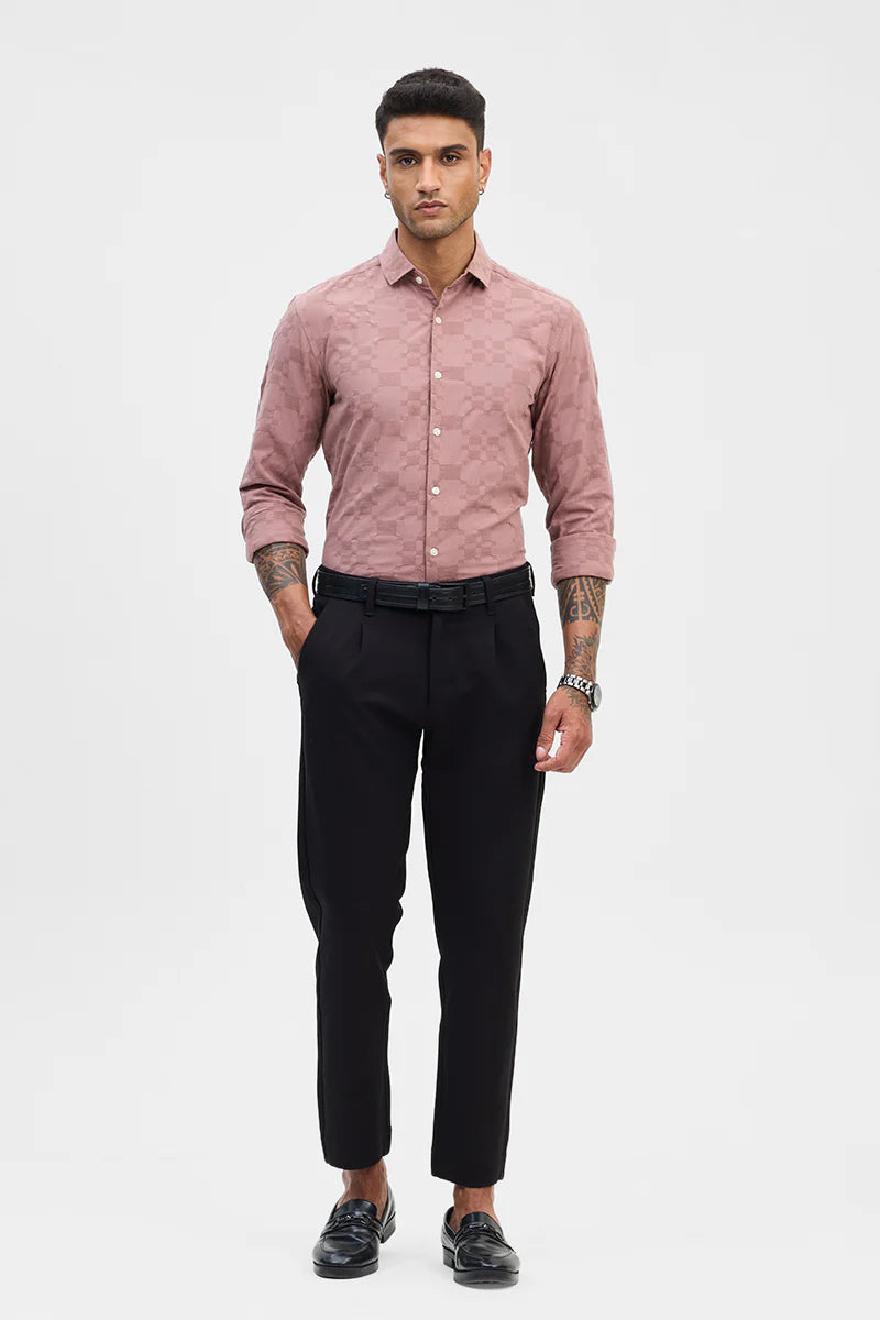 MAUVE SLIM FIT SHIRT