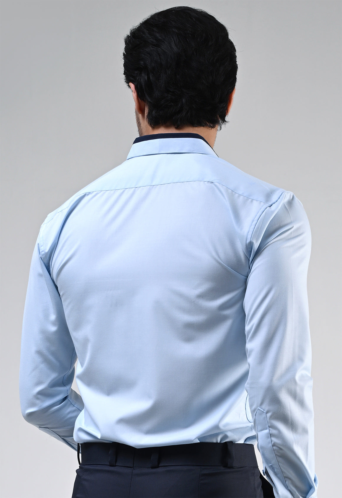 BLUE MIST DESIGNER SHIRT