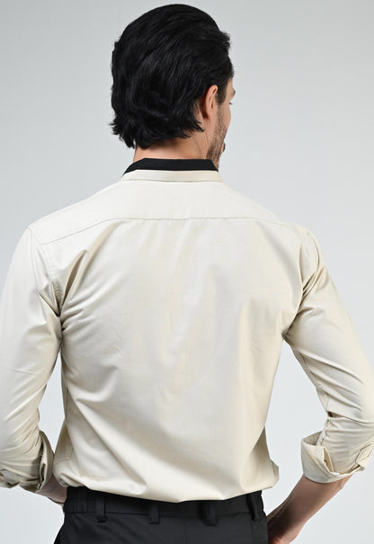 WARM CLAY DESIGNER SHIRT