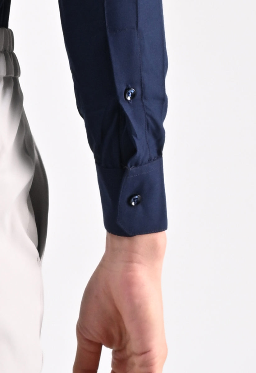 INK BLUE PARTY WEAR SHIRT