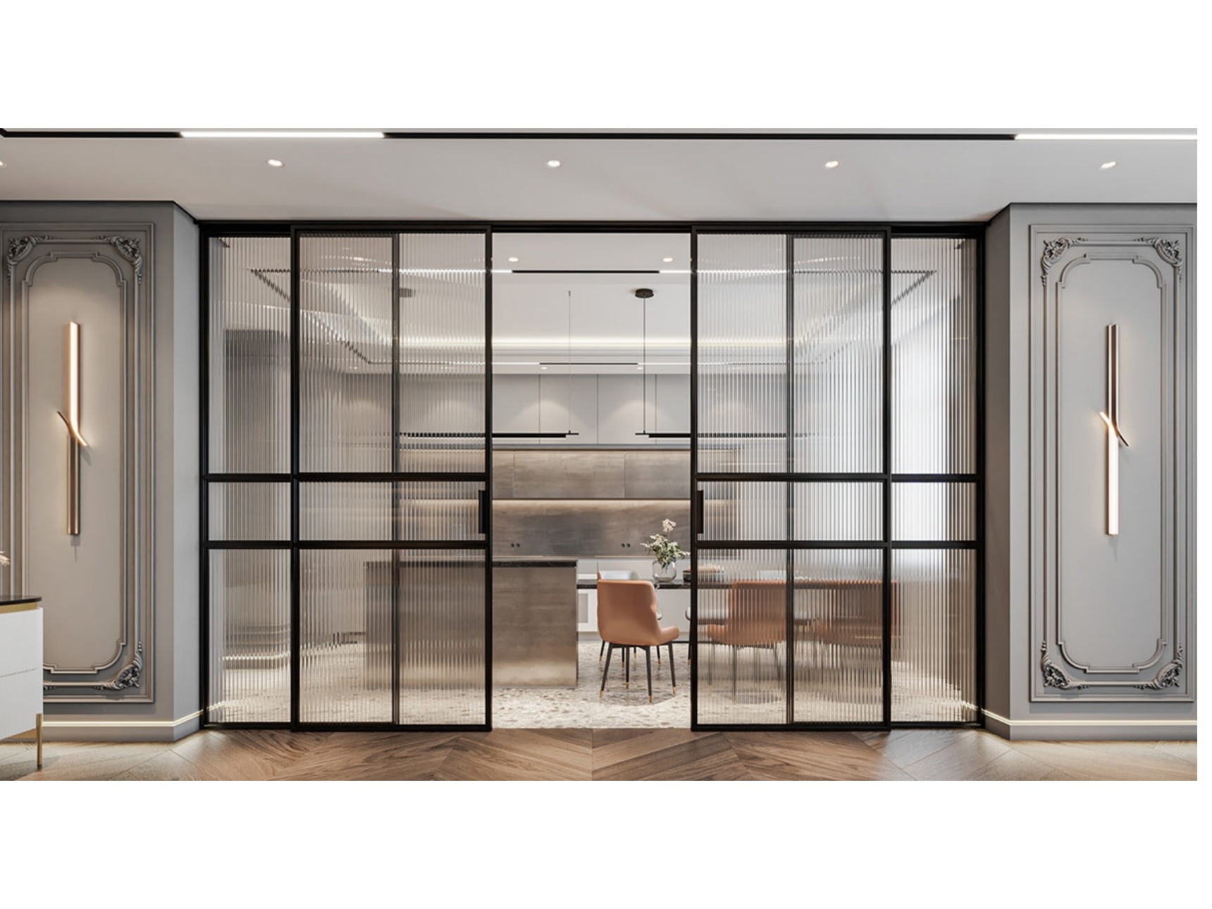 PRM-16 Series aluminum slim frame door