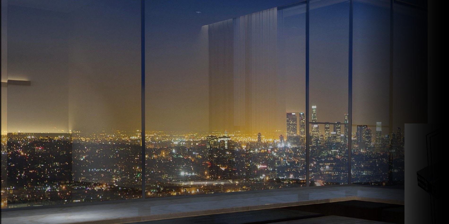 LU-110s Window Wall commercial aluminum system