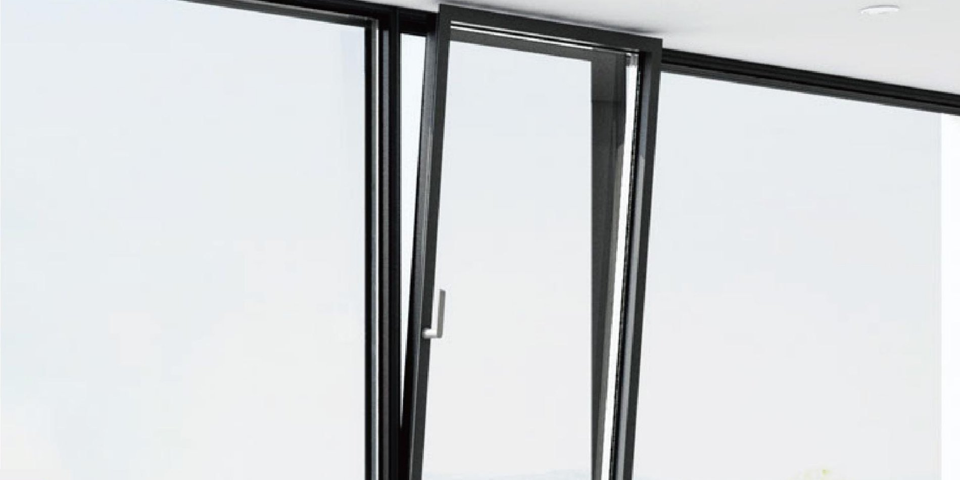 LU-80s Landmark Narrow Frame tilt-turn aluminum window